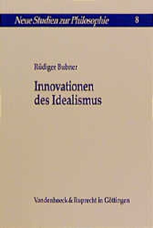 Innovationen des Idealismus