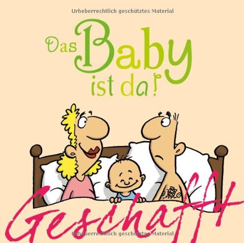 Geschafft: Geschafft! Das Baby ist da!