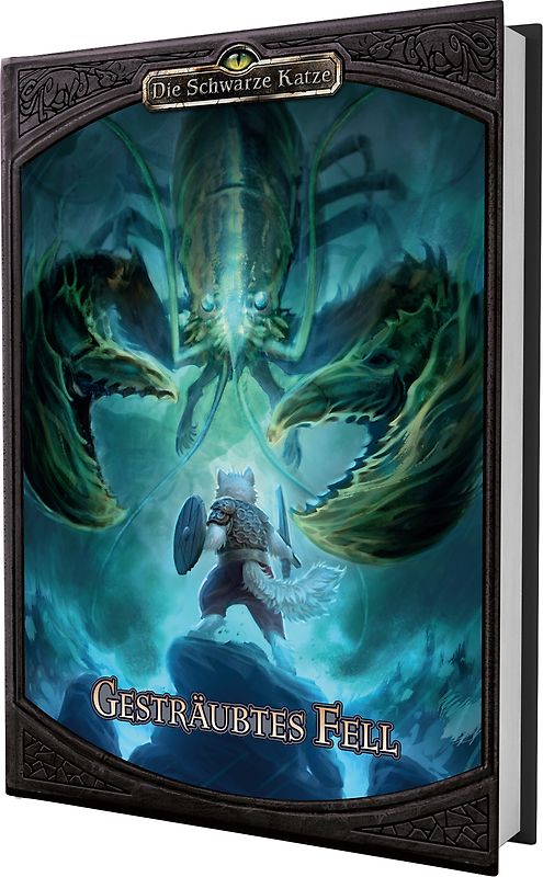 Die Schwarze Katze - Gesträubtes Fell