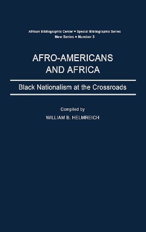 Afro-Americans and Africa