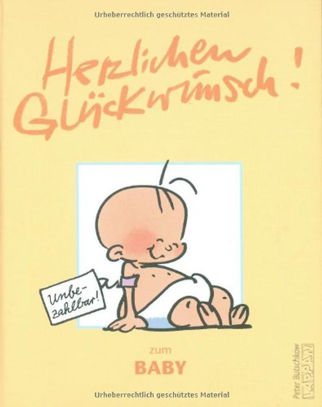 Herzlichen Glückwunsch zum Baby
