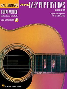 More Easy Pop Rhythms: Correlates with Book 2 (Hal Leonard Guitar Method) - Harrington