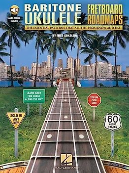 Fretboard Roadmaps - Baritone Ukulele Book/Online Audio