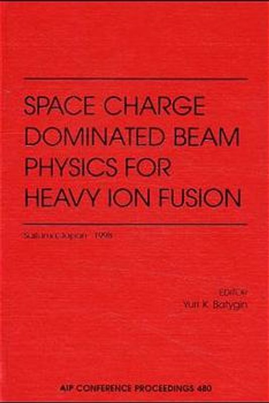 Space Charge Dominated Beam Physics for Heavy Ion Fusion