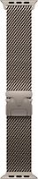 Apple Watch 44/45/46/49 mm Bracelet Milanais en titane Large naturel