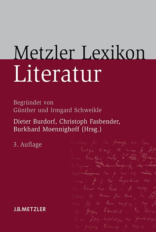 Metzler Lexikon Literatur