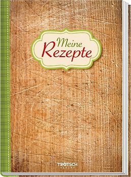 Trötsch Meine Rezepte Holz Rezeptbuch
