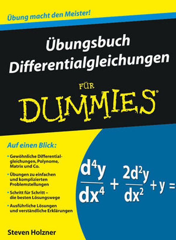 Übungsbuch Differentialgleichungen für Dummies