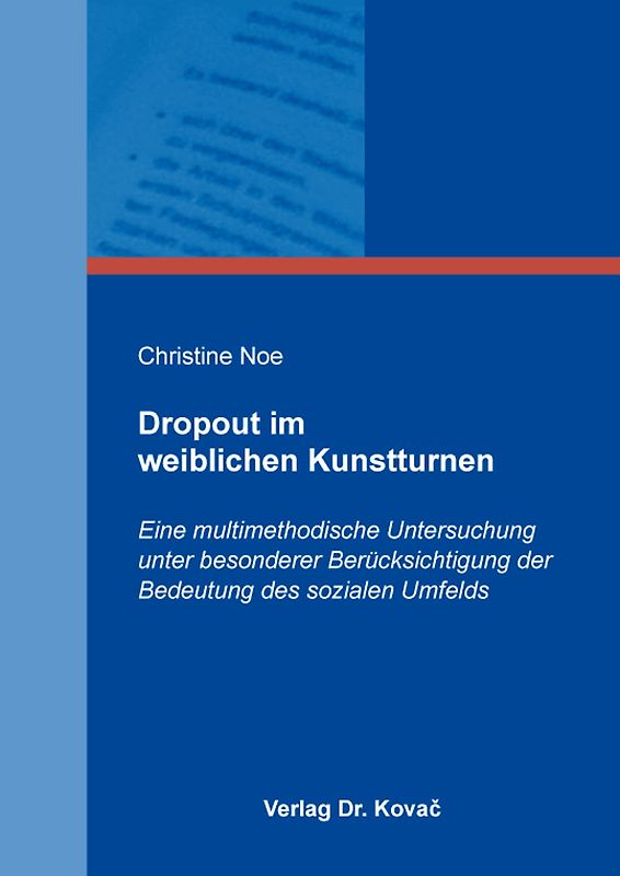 Dropout im weiblichen Kunstturnen