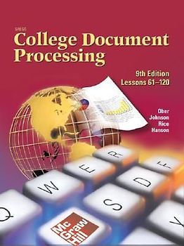 Gregg College Keyboarding and Document Processing (Gdp), Kit 2 for Word 2003 (Lessons 61-120/No Software)