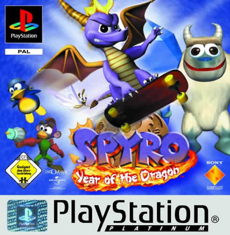 Spyro: Year Of The Dragon PlayStation 1