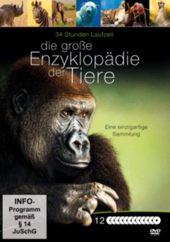 Die große Enzyklopädie der Tiere - Eine einzigartige Sammlung [12 DVDs] DVD