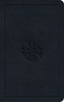 ESV Premium Gift Bible (Trutone, Navy, Mosaic Cross Design)