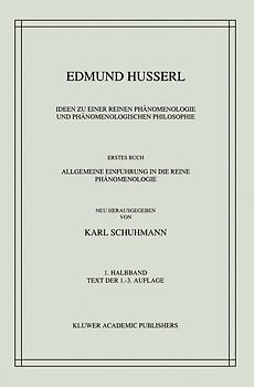 Ideen zu einer Reinen Phänomenologie und Phänomenologischen Philosophie