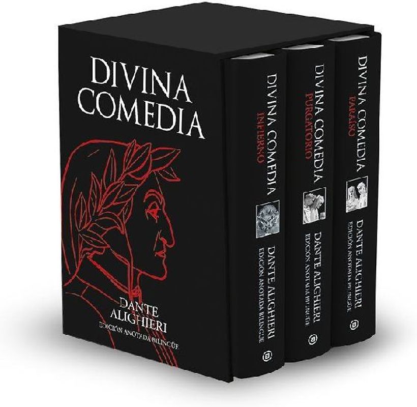 LA DIVINA COMEDIA OBRA COMPLETA 3 VOLS