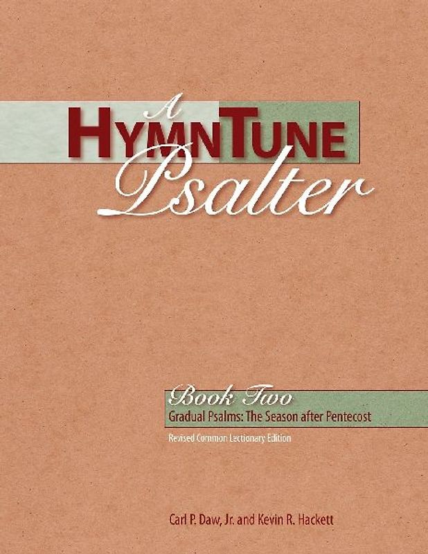 A Hymntune Psalter Book Two