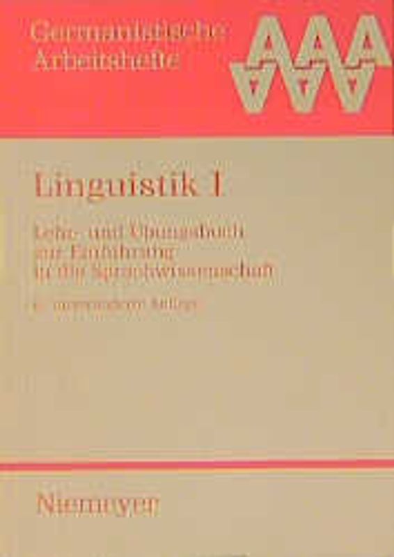 Linguistik I