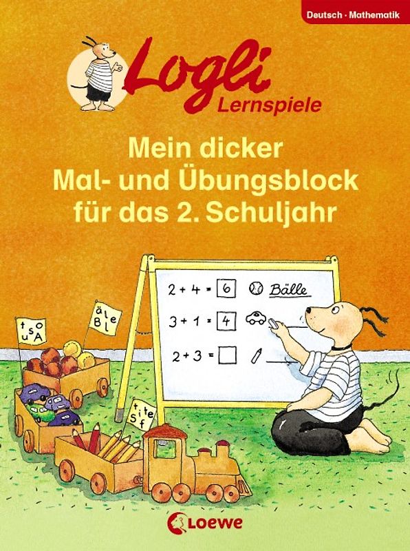 Mein dicker Mal- und Übungsblock für das 2. Schuljahr