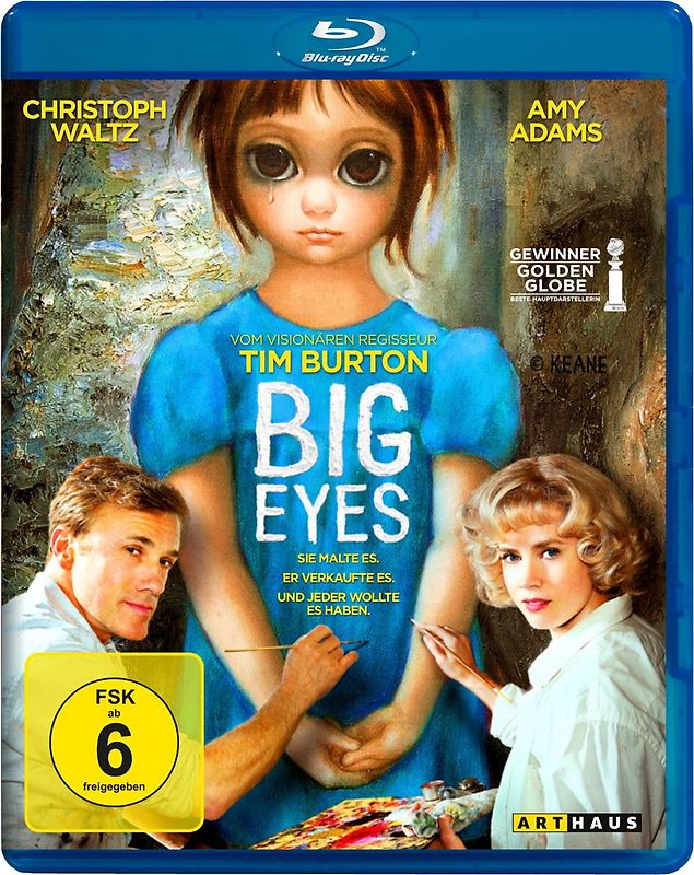 Big Eyes Blu-ray Disc