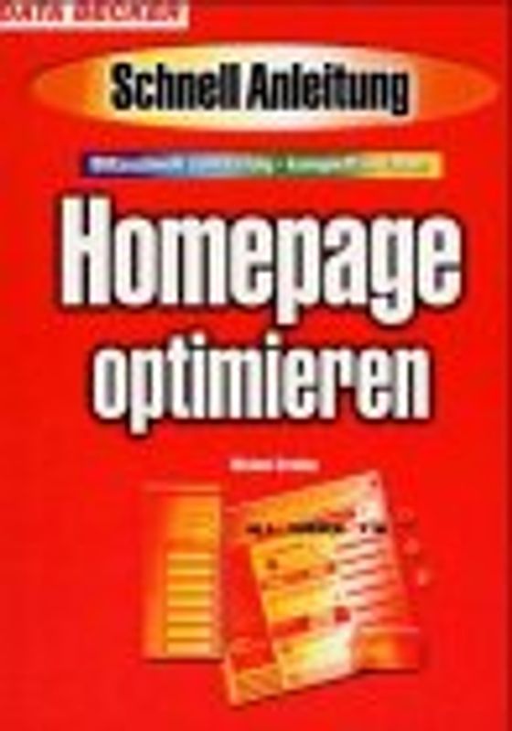 Homepage optimieren