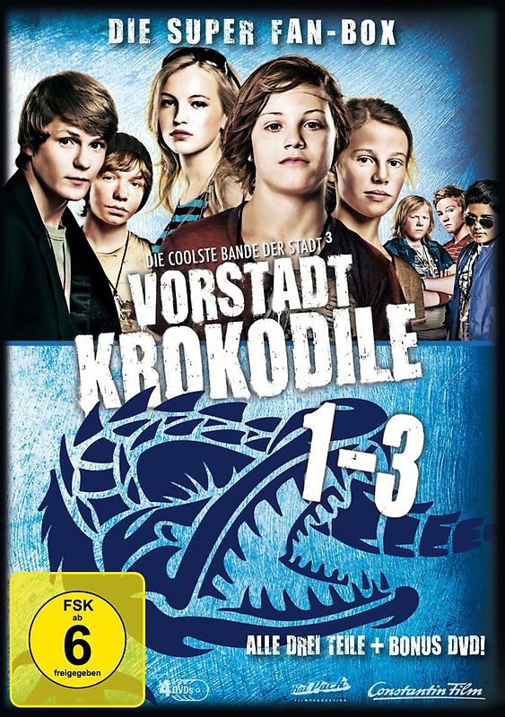 Vorstadtkrokodile 1-3 [Super Fan-Box 3 DVDs] DVD