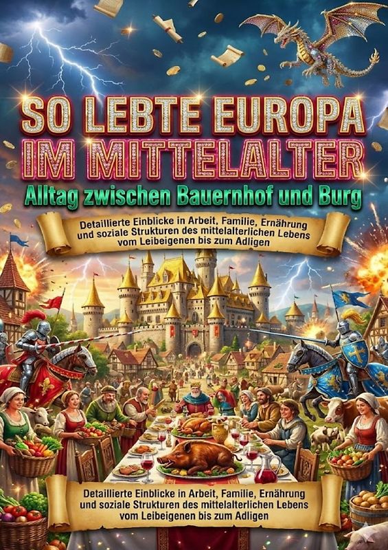 So lebte Europa im Mittelalter: Alltag zwischen Bauernhof und Burg