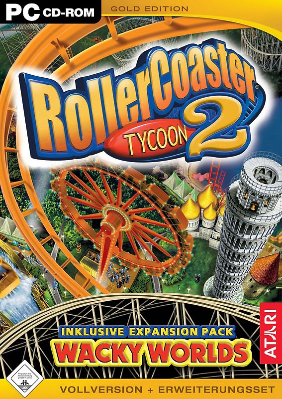Roller Coaster Tycoon 2 [Gold Edition] PC Spiele