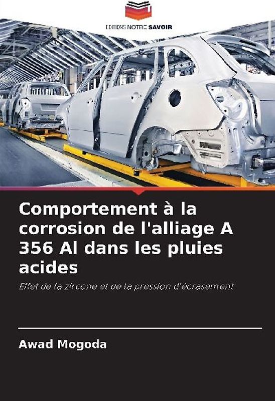 Comportement à la corrosion de l'alliage A 356 Al dans les pluies acides