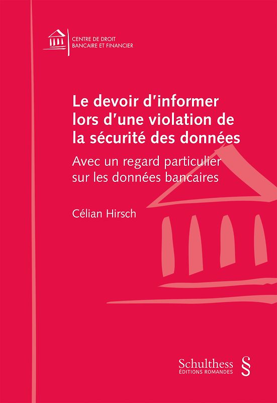Le devoir d 'informer lors d'une violation de la sécurité des données