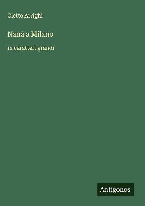 Nanà a Milano