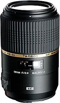 Tamron SP 90 mm F2.8 Di USD VC Macro 1:1 58 mm Objectif  (adapté à Sony A-mount) noir