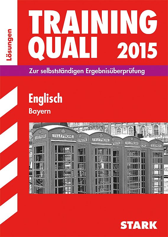 Training Quali Bayern - Englisch Lösungsheft