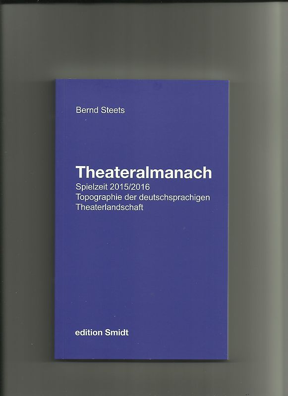 Theateralmanach Spielzeit 2015/2016