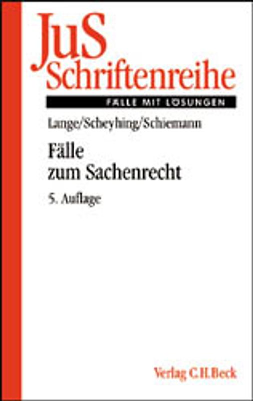 Fälle zum Sachenrecht