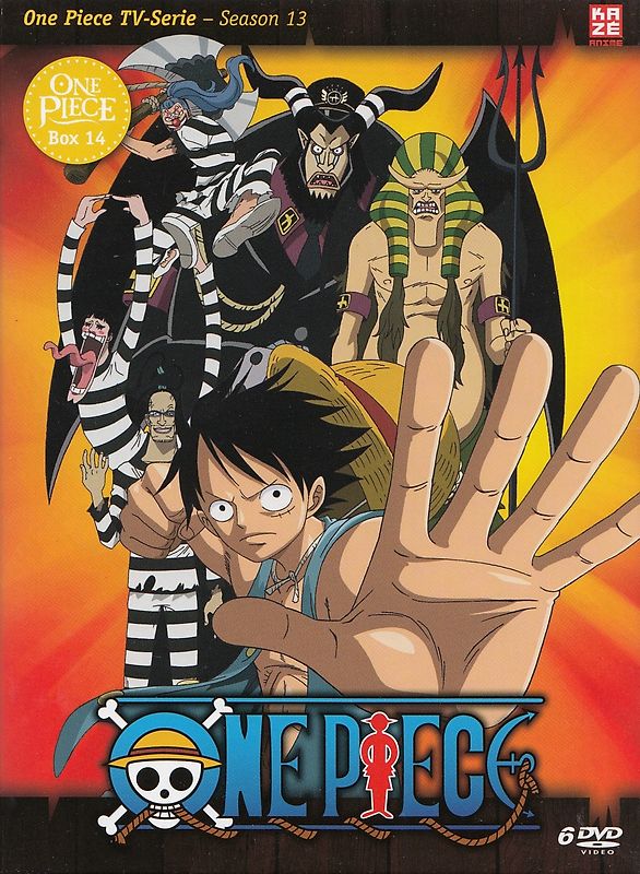 One Piece: Box 14 - Die TV Serie - Season 13 [6 DVDs] DVD