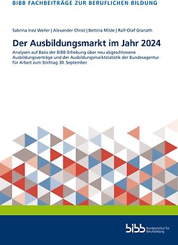 Der Ausbildungsmarkt im Jahr 2024