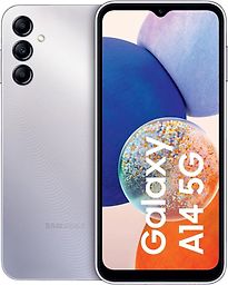 Image of Samsung Galaxy A14 5G Dual SIM 64GB zilver (Refurbished)