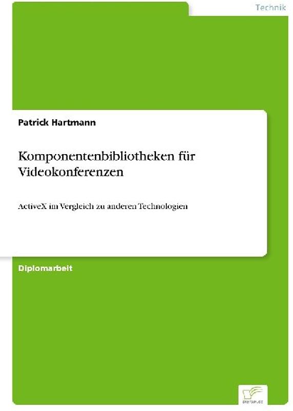 Komponentenbibliotheken für Videokonferenzen