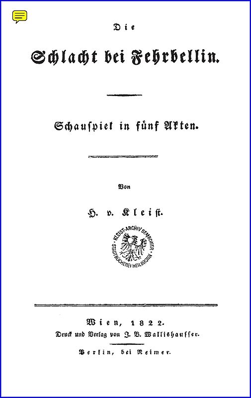 Die Schlacht bei Fehrbellin