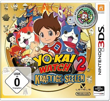 Yo-Kai Watch 2: Kräftige Seelen [inkl. Medaille] Nintendo 3DS