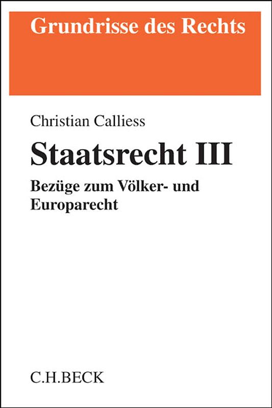 Staatsrecht III