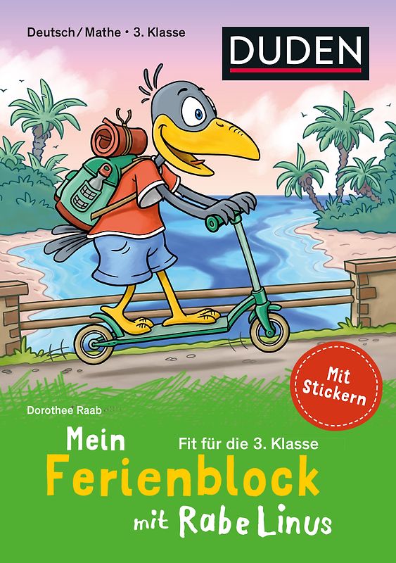 Mein Ferienblock mit Rabe Linus – Fit für die 3. Klasse