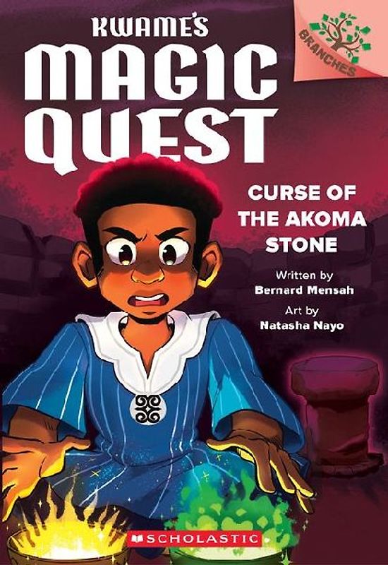 Curse of the Akoma Stone: A Branches Book (Kwame's Magic Quest #4)