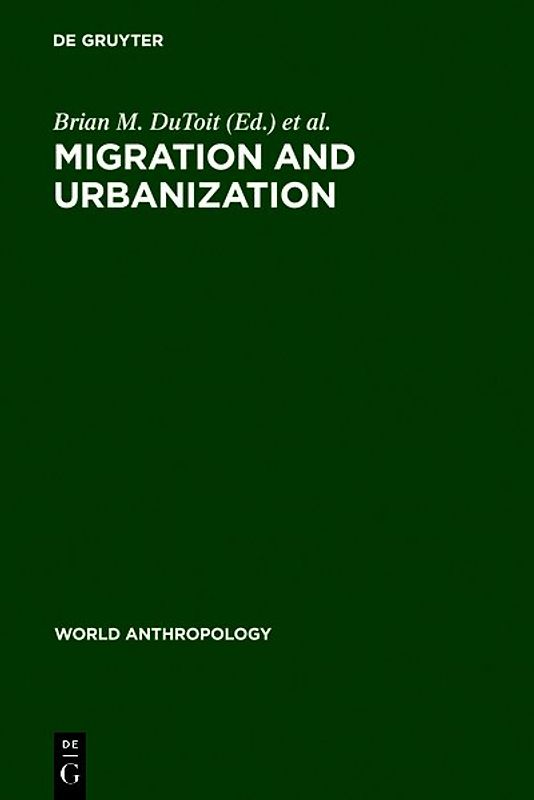 Migration and Urbanization