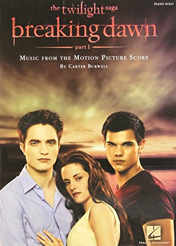 Burwell Carter Twilight Breaking Dawn Part 1 Piano Solo Piano BK (Piano Solo Songbook) - Various