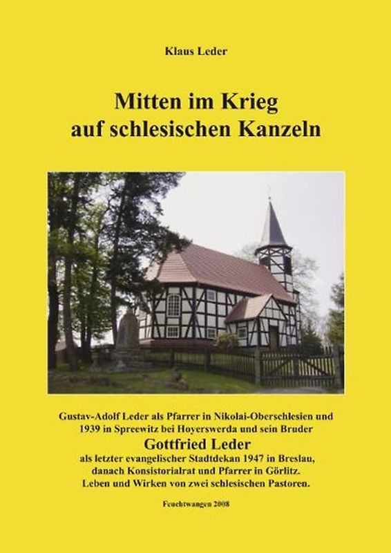 Mitten im Krieg auf schlesischen Kanzeln