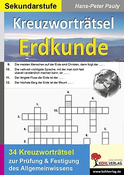 Kreuzworträtsel Erdkunde