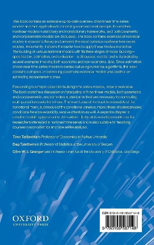 Modelling Non-Linear Time Series ATE