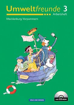Umweltfreunde - Mecklenburg-Vorpommern - Bisherige Ausgabe / 3. Schuljahr - Arbeitsheft mit CD-ROM
