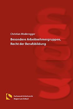 Besondere Arbeitnehmergruppen, Recht der Berufsbildung